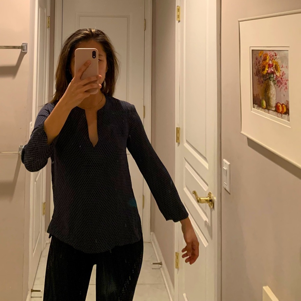 Vince Silk Blouse